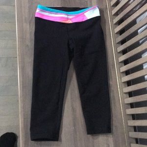 Ivivva reversible black crops